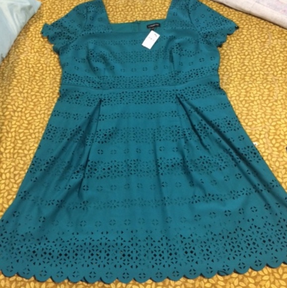 New teal green lane bryant dress - Picture 3 of 3